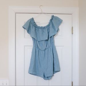 Off-the-Shoulder Romper